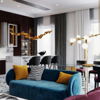 Дизайн интерьера арт-деко - основные черты стиля Дизайн интерьера арт-деко