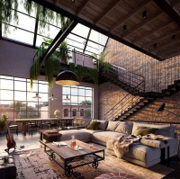 Стиль лофт в дизайне интерьере