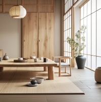 Комната в стиле Ваби-Саби