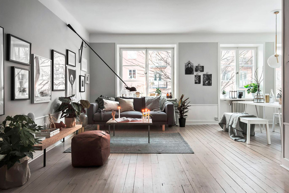 комната в скандинавском стиле