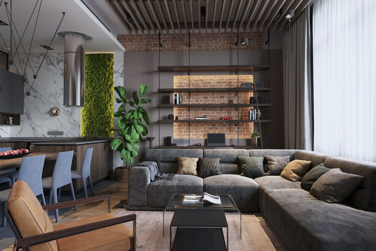 Стиль эколофт в дизайне комнаты