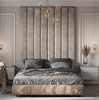 Мягкие стеновые панели в интерьере Мягкие стеновые панели в интерьере спальни